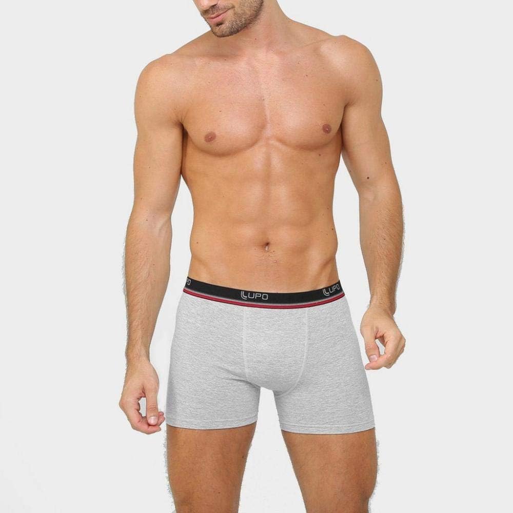 Kit 10 Cuecas Boxer, Lupo, Masculino