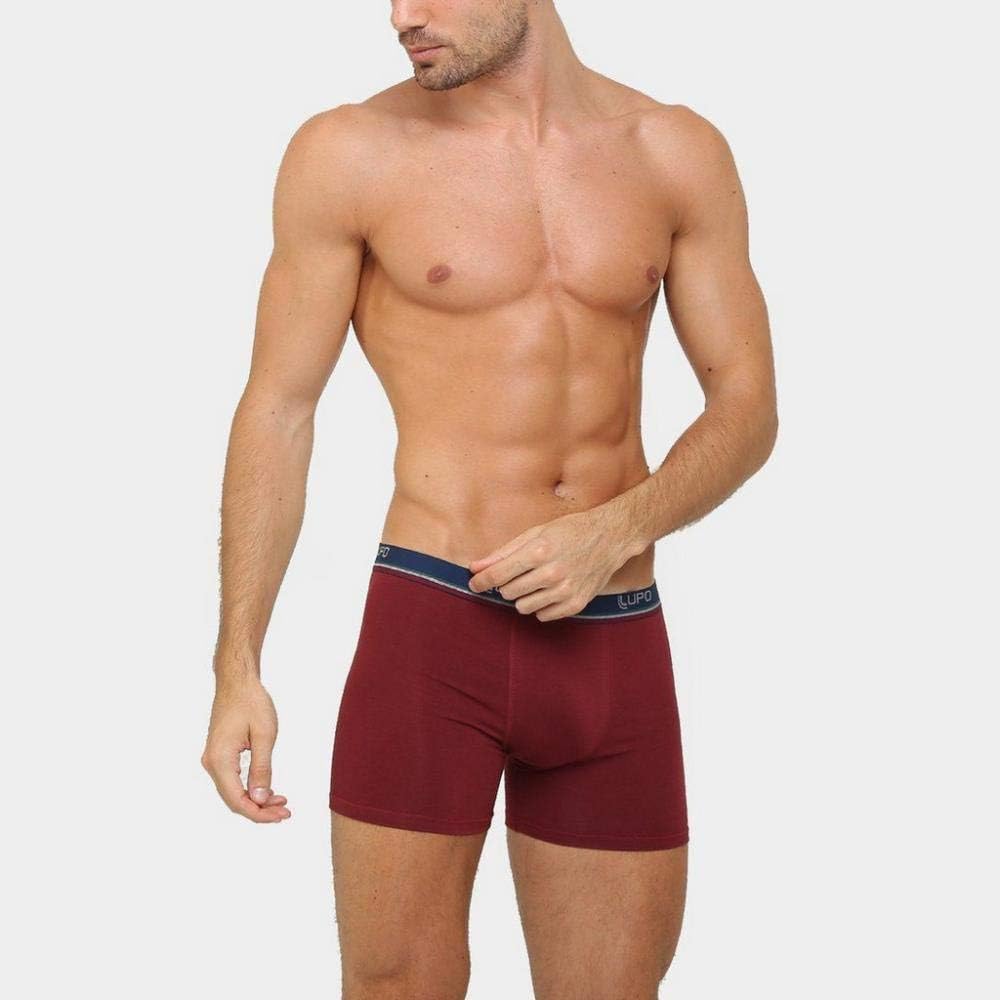 Kit 10 Cuecas Boxer, Lupo, Masculino